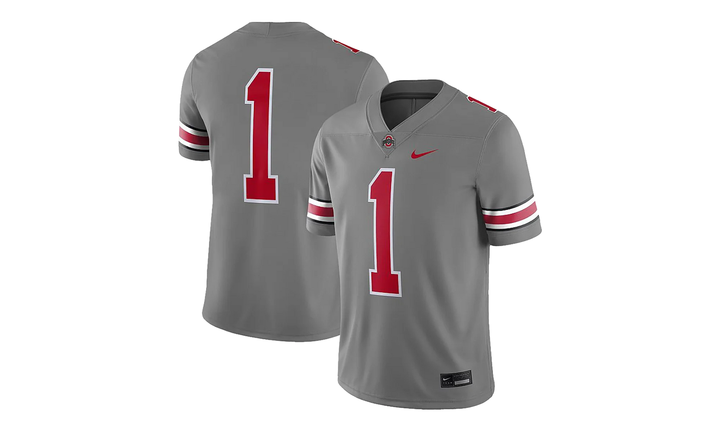 Ohio State Buckeyes Game Jersey "University Red" FD5531 002
