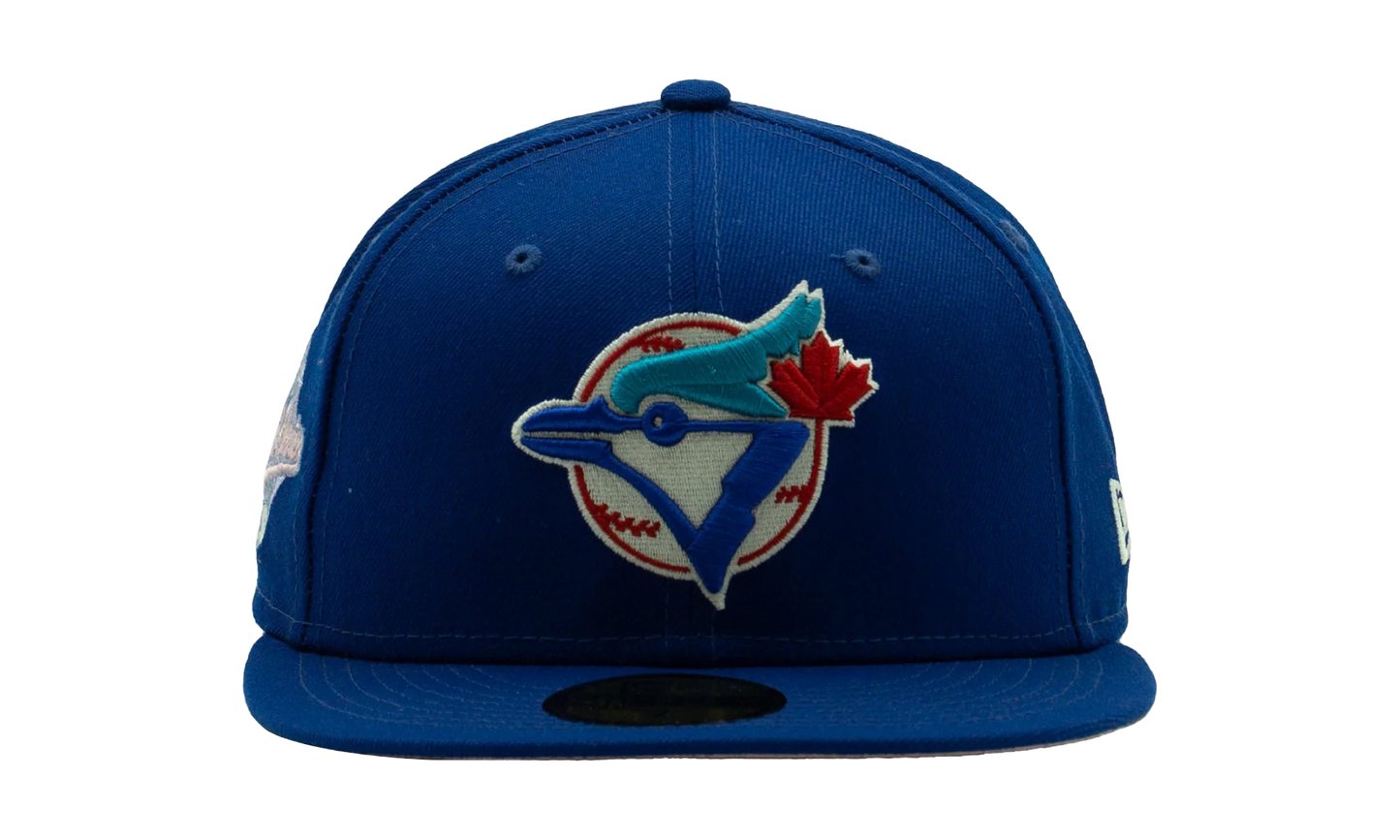 59FIFTY MLB Toronto Blue Jays 1992 World Series Pop Sweat Fitted Hat "Blue" 60243527