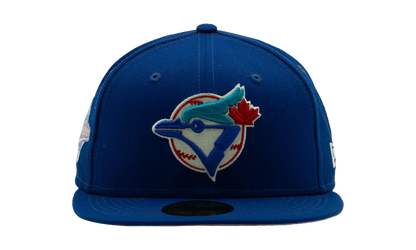 59FIFTY MLB Toronto Blue Jays 1992 World Series Pop Sweat Fitted Hat "Blue" 60243527