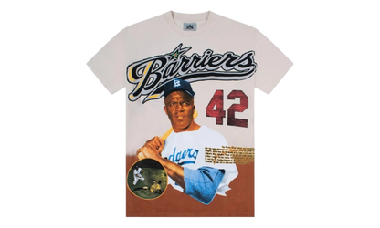 Jackie Robinson Tee "Brown" BAR47