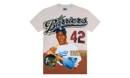 Jackie Robinson Tee "Brown" BAR47
