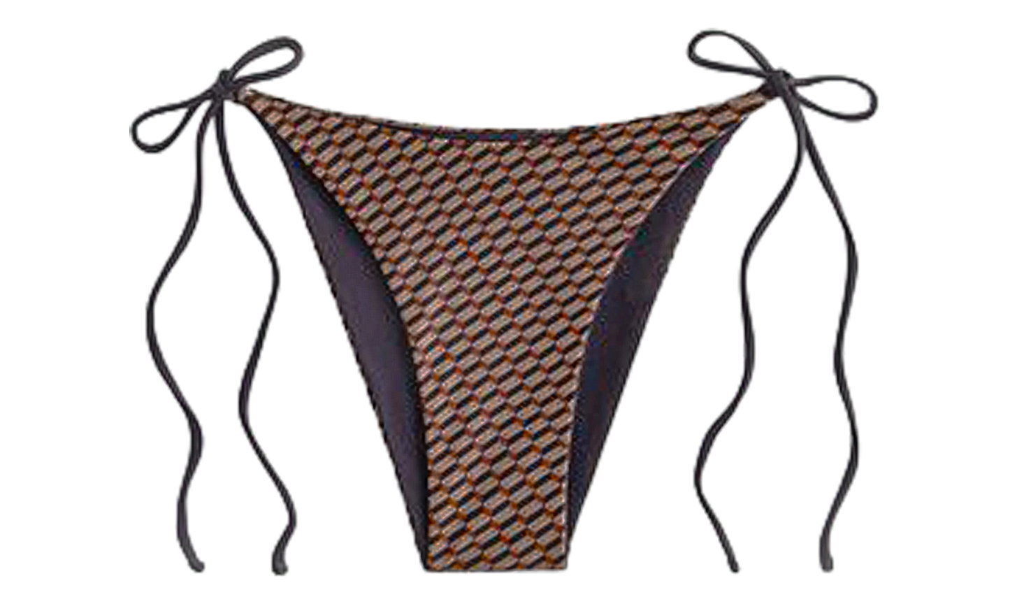 Mae Monogram Tie Bottom WMNS "Brown" KITH133