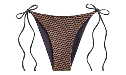 Mae Monogram Tie Bottom WMNS "Brown" KITH133