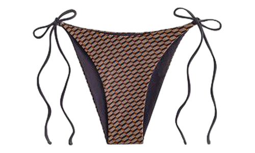 Mae Monogram Tie Bottom WMNS "Brown" KITH133