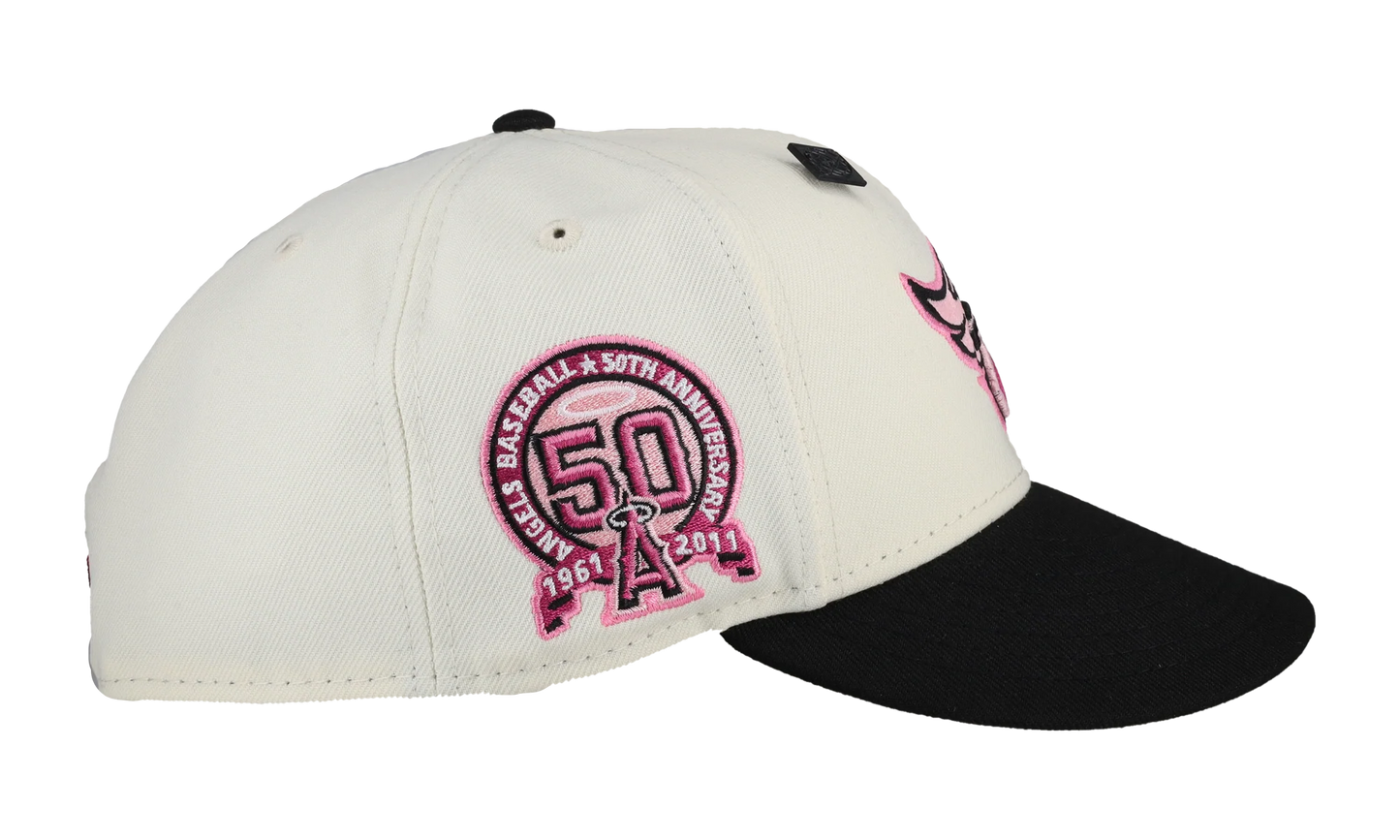 59FIFTY Anaheim Angels 50th Anniversary Fitted Hat (RESTOCK) "Patch Chrome" NE440