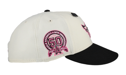 59FIFTY Anaheim Angels 50th Anniversary Fitted Hat (RESTOCK) "Patch Chrome" NE440