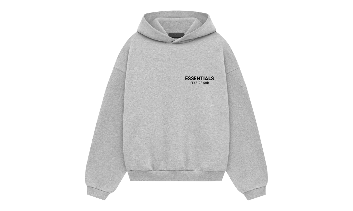 Fleece Hoodie GS "FW24 - Light Heather Gray" 785HO242048K