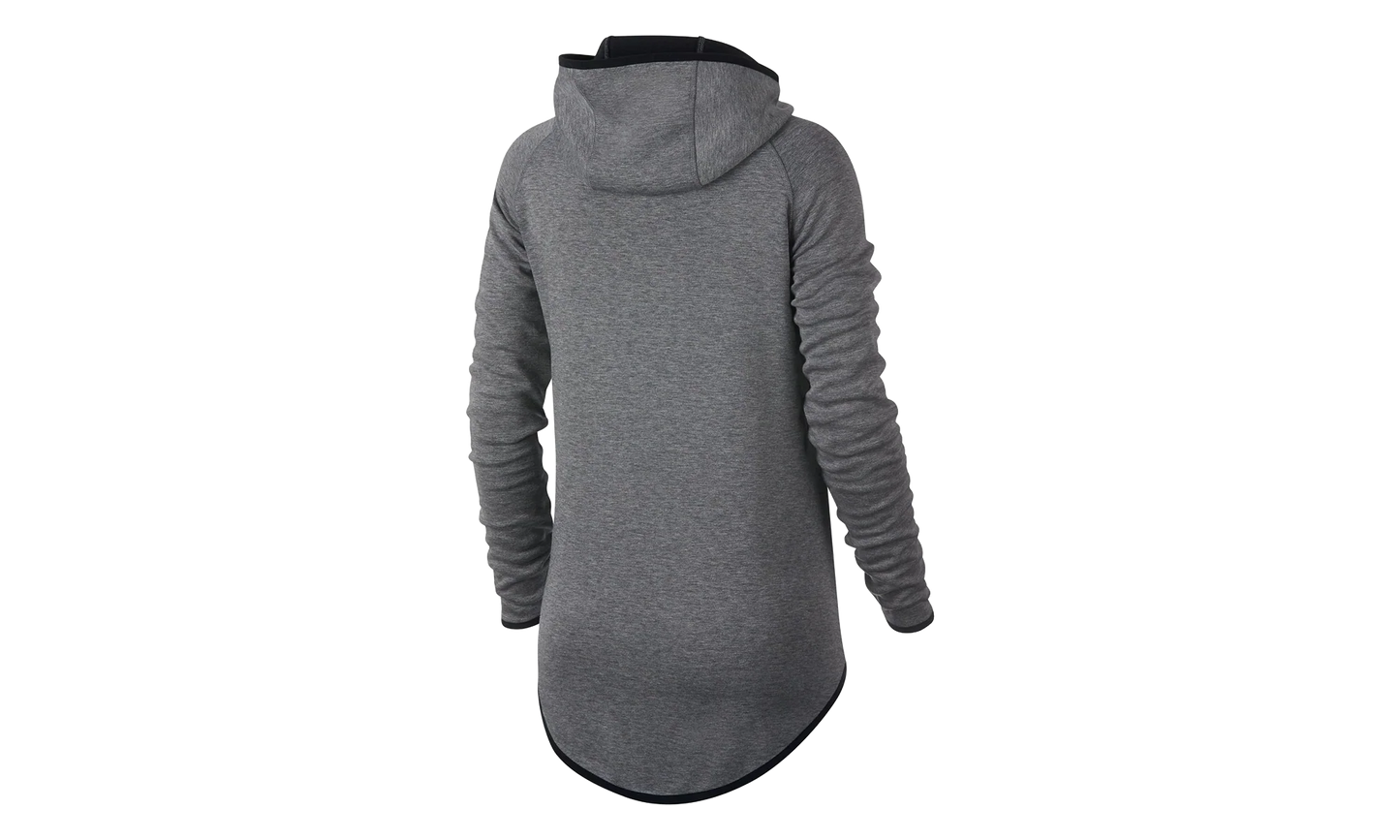 Sportswear Tech Fleece Hoodie WMNS "Carbon Heather Black" 908822 091