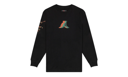 Air Jordan Brand Long-Sleeve T-Shirt "Black" FB7455 010