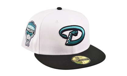 59FIFTY Arizona Diamondbacks Grape Fitted Hat "White" 70947482