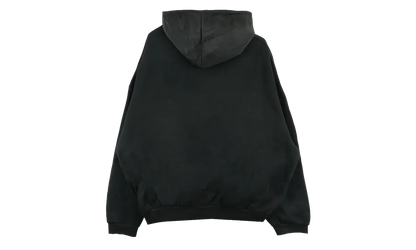 Nylon Fleece Hoodie "Jet Black" 202SP244314F