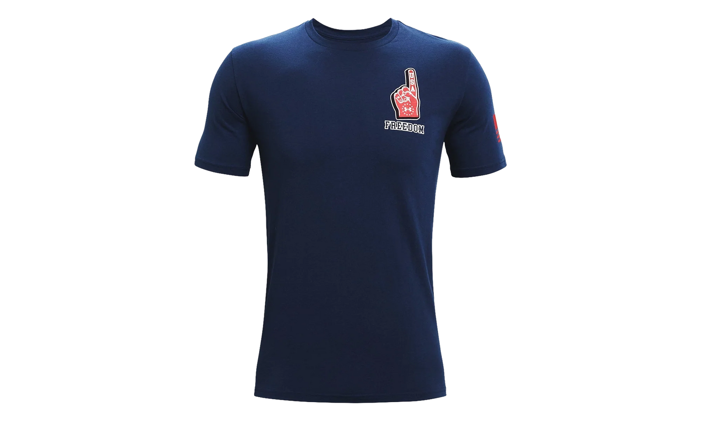 Freedom Fun Illustrated T-Shirt "Navy Blue" 1362053 408