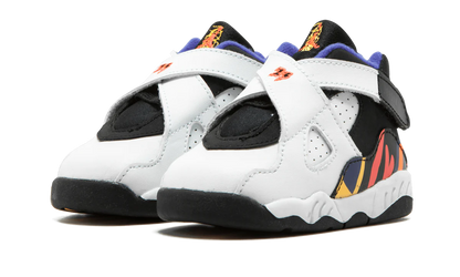 Jordan 8 BT TD "WHITE / INFRD 23 / BLACK / BRGHT CNCR" 305360 142
