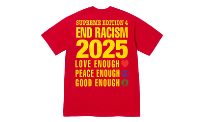GOODENOUGH End Racism Tee "SS25 - Red" SU25523
