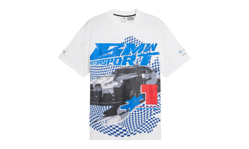 BMW MOTORSPORT BIG GRAPHIC TEE "White" 631183 02
