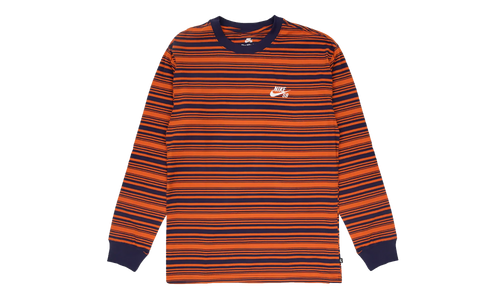 SB Long-Sleeve Skate T-Shirt "Purple Ink / Campfire Orange" FN4643 555