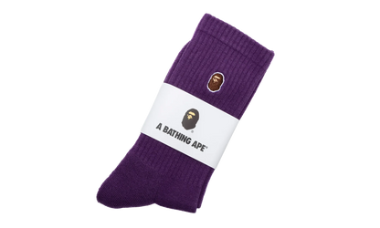 Ape Head Socks "Purple" 001SOK201001M PURPLE