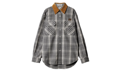 Check Flannel Shirt WMNS "Slate Grey" MK2010 1807 F0480