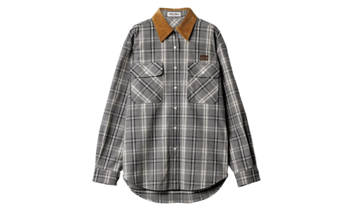 Check Flannel Shirt WMNS "Slate Grey" MK2010 1807 F0480