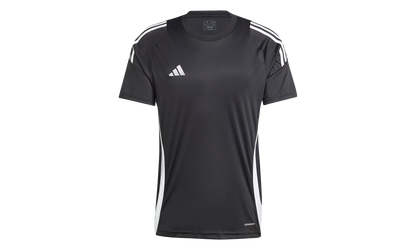 TIRO 24 SLIM-FIT PERFORMANCE 3-STRIPES JERSEY "Black / White" IJ7676