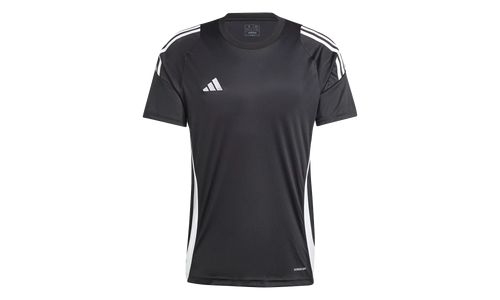 TIRO 24 SLIM-FIT PERFORMANCE 3-STRIPES JERSEY "Black / White" IJ7676