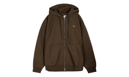 Solo Swoosh Full-Zip Hoodie "Dark Hazel" HV1084 212