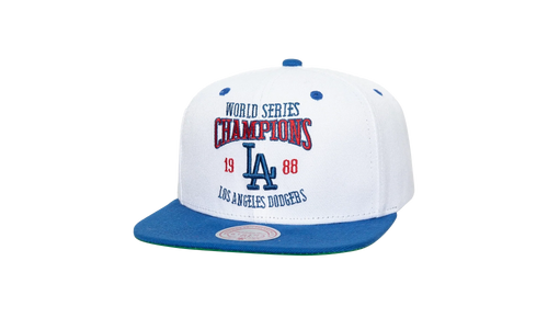 MLB Cooperstown Champ Series Snapback Cap "Los Angeles Dodgers - White" HHSS7704 LADYYPPPWHIT