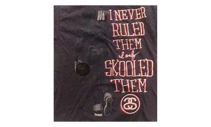 I Never Rule Them tee "Vintage Black" STUS389