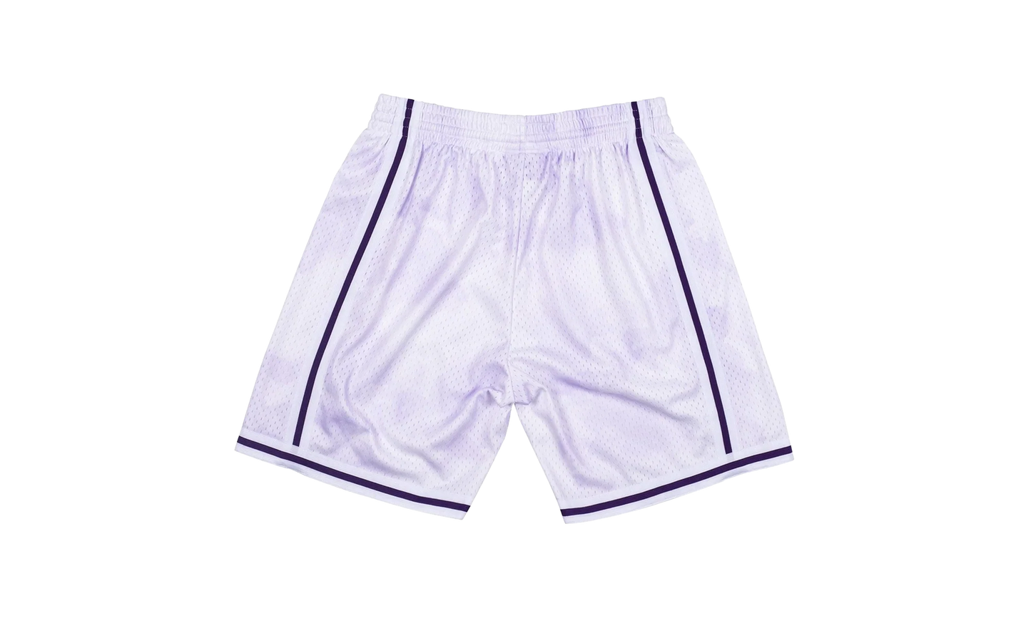 NBA Cloudy Skies Swingman Shorts "1996 Los Angeles Lakers - Light Purple" SMSHBW19062 LALLTPR96