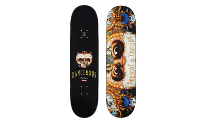 Michael Jackson® Dangerous Skateboard "FW25 - Black" SU26846