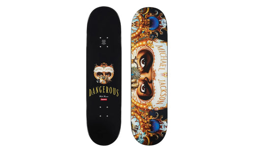Michael Jackson® Dangerous Skateboard "FW25 - Black" SU26846