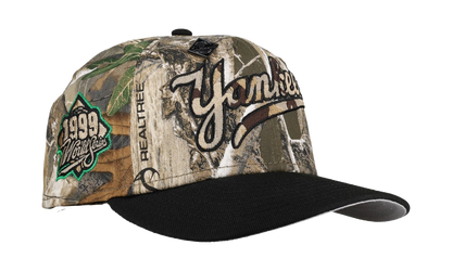 59FIFTY New York Yankees 1999 World Series Fitted Hat "Black / Real Tree" NE253