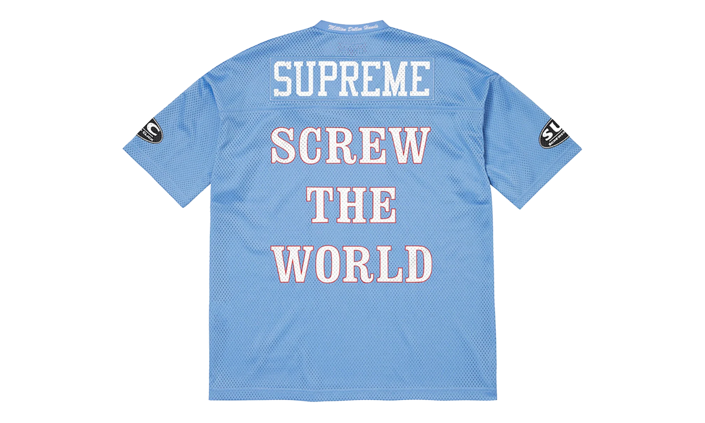 DJ Screw Football Jersey "SS26 - Light Blue" SU27359