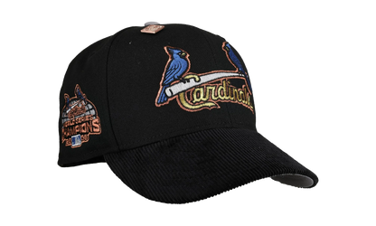 59FIFTY St Louis Cardinals 2005 World Series Fitted Hat "Black - Corduroy Visor" NE382