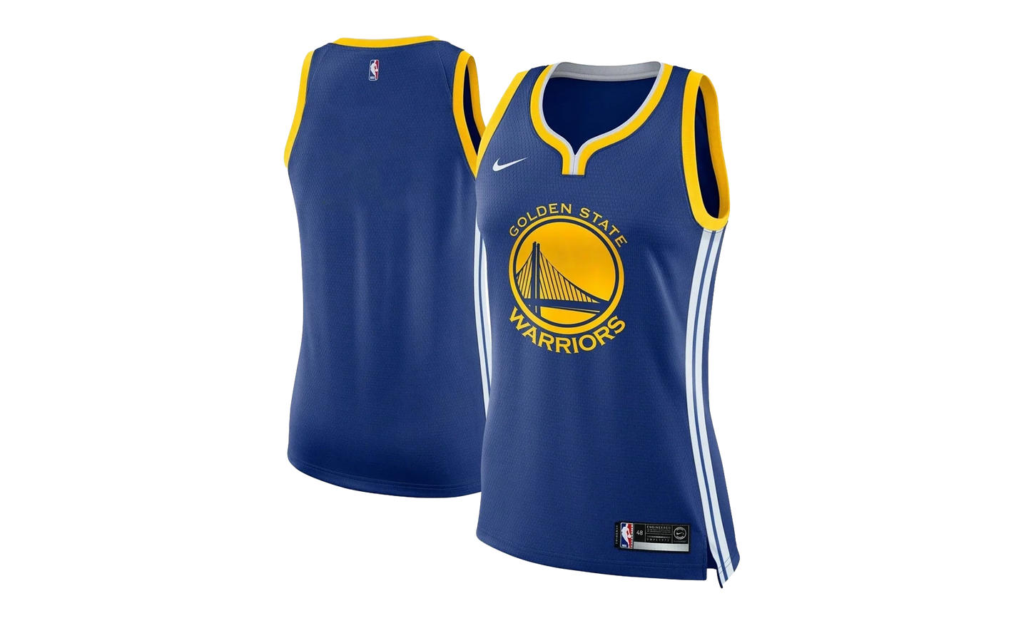 NBA GS Warriors Icon Swingman Jersey WMNS "Rush Blue" 904180 495