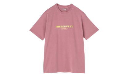 Footprints Pigment Dyed SS Tee "Red" G6SU T119 RED