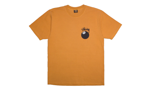 8 Ball Pigment Dyed Tee "Orange" STUS378