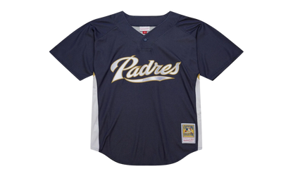 MLB Trevor Hoffman Authentic Batting Practice Pullover Jersey "2007 San Diego Padres – Navy" ABPJAC20014 SDPNAVY07THF