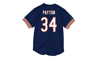 NFL Name & Number Mesh Crew Neck Shirt "Chicago Bears - Navy" NNMPMG18061 CBENAVY83WPA