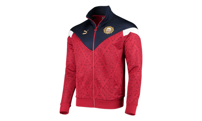 Bangkok Track Jacket "Chili Pepper / Puma New Navy" 656789 01
