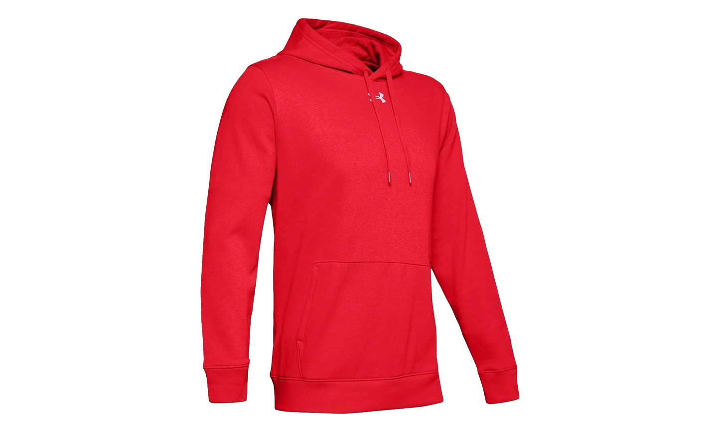 Hustle Fleece Hoodie "Red / White" 1300123 600
