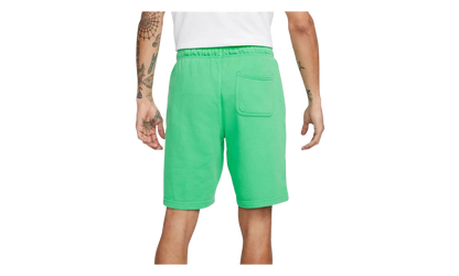 Club+ French Terry Multi-Logo Shorts "Spring Green" FB8830 363