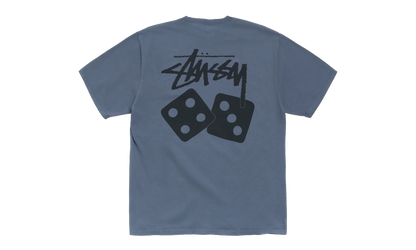 Dice Pigment Dyed Tee "Navy" STUS381