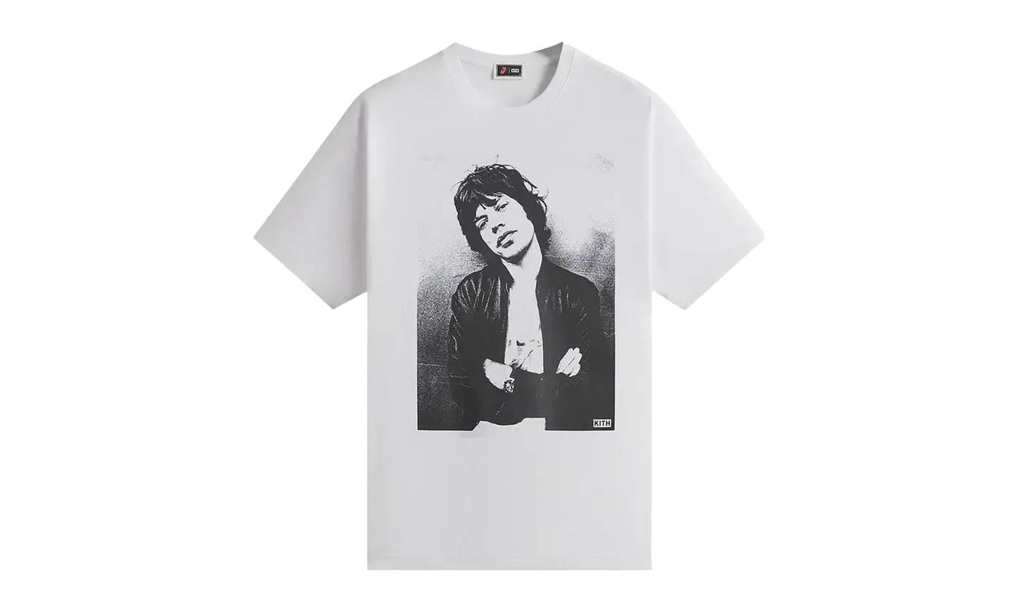 The Rolling Stones Mick Photo Vintage Tee "White" KHM033204 101
