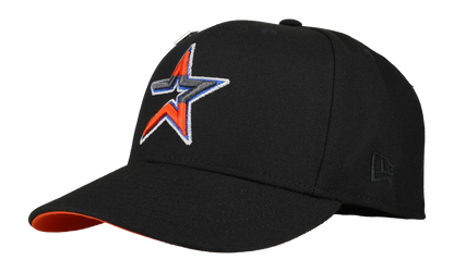 59FIFTY Houston Anniversary 50th Anniversary "3 Tier" Fitted Hat "Black / Orange" 123451297745