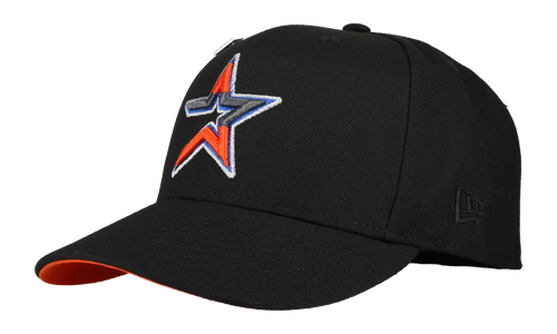 59FIFTY Houston Anniversary 50th Anniversary "3 Tier" Fitted Hat "Black / Orange" 123451297745