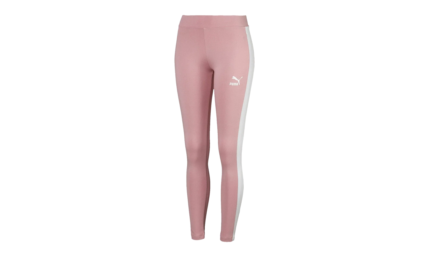Classics Logo T7 Leggings WMNS "Pink" 575075 14