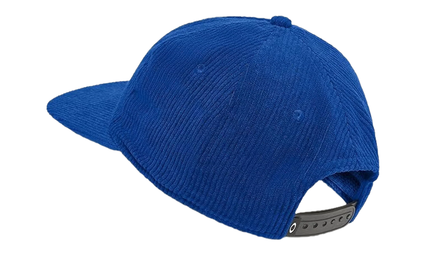 Ellipse Corduroy Snapback Hat "Crystal Blue" FOS901670 671