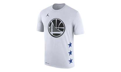 Air Jordan NBA GSW 2019 NBA All-Star T-Shirt "Stephen Curry - White" BQ2507 106