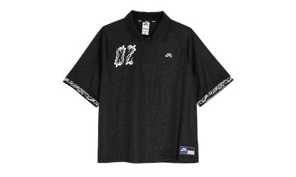 SB Dri-FIT Jacquard Skate Jersey "Black / Black / White" HJ2965 010